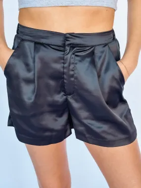 Always Glamorous Pleated Shorts