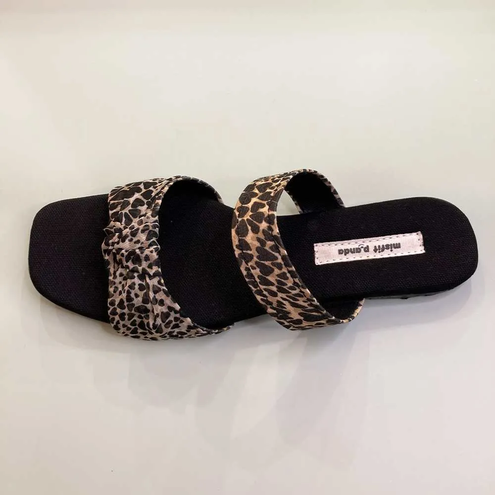Animal Print Black Flats for Women | R-Elan Fabric | Comfy Wear