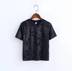 Back Slit T-Shirt Top