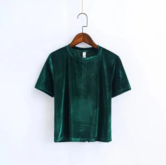 Back Slit T-Shirt Top