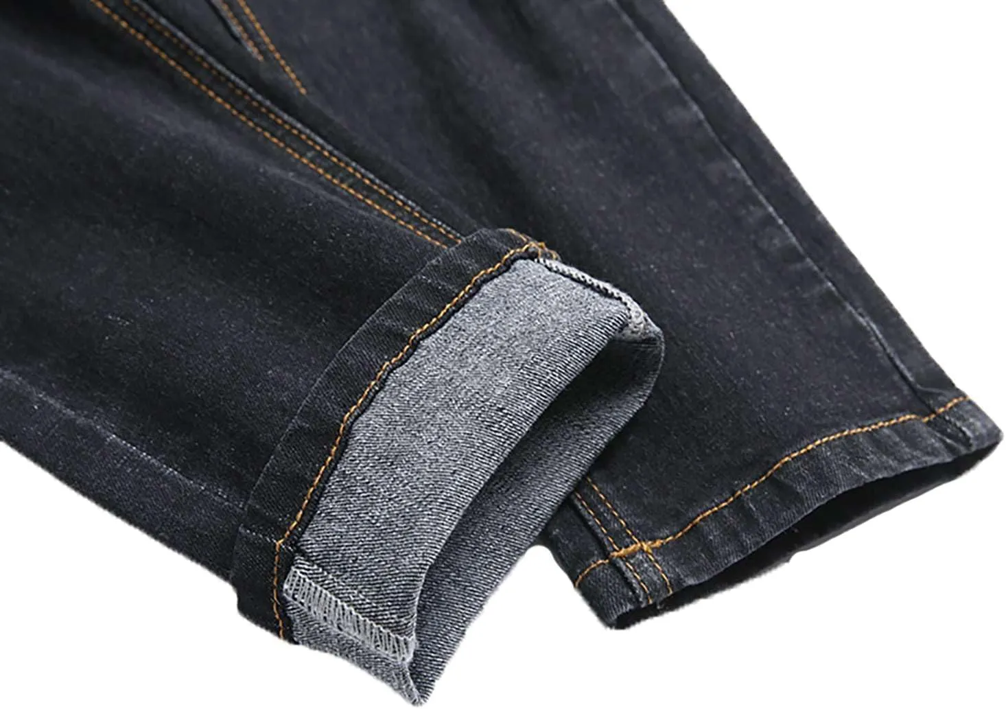 Boy's Jeans Pants Kids Ripped Skinny Jeans Casual Slim Fit Denim Jeans Trousers