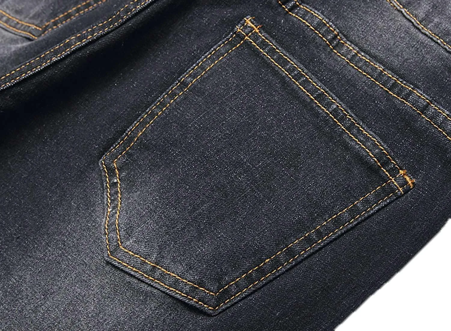 Boy's Jeans Pants Kids Ripped Skinny Jeans Casual Slim Fit Denim Jeans Trousers