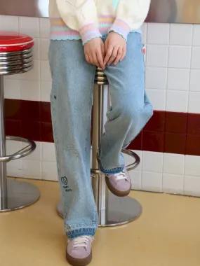 Casual straight thin jeans【s0000005252】