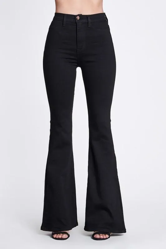 Clasic Black Flare Jeans