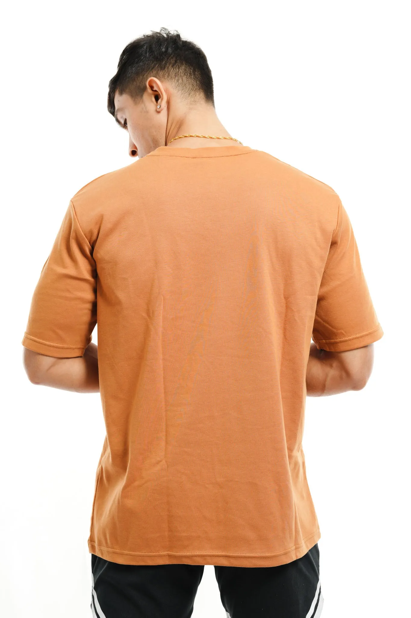 Desire Oversize Tee - Wooden Brown