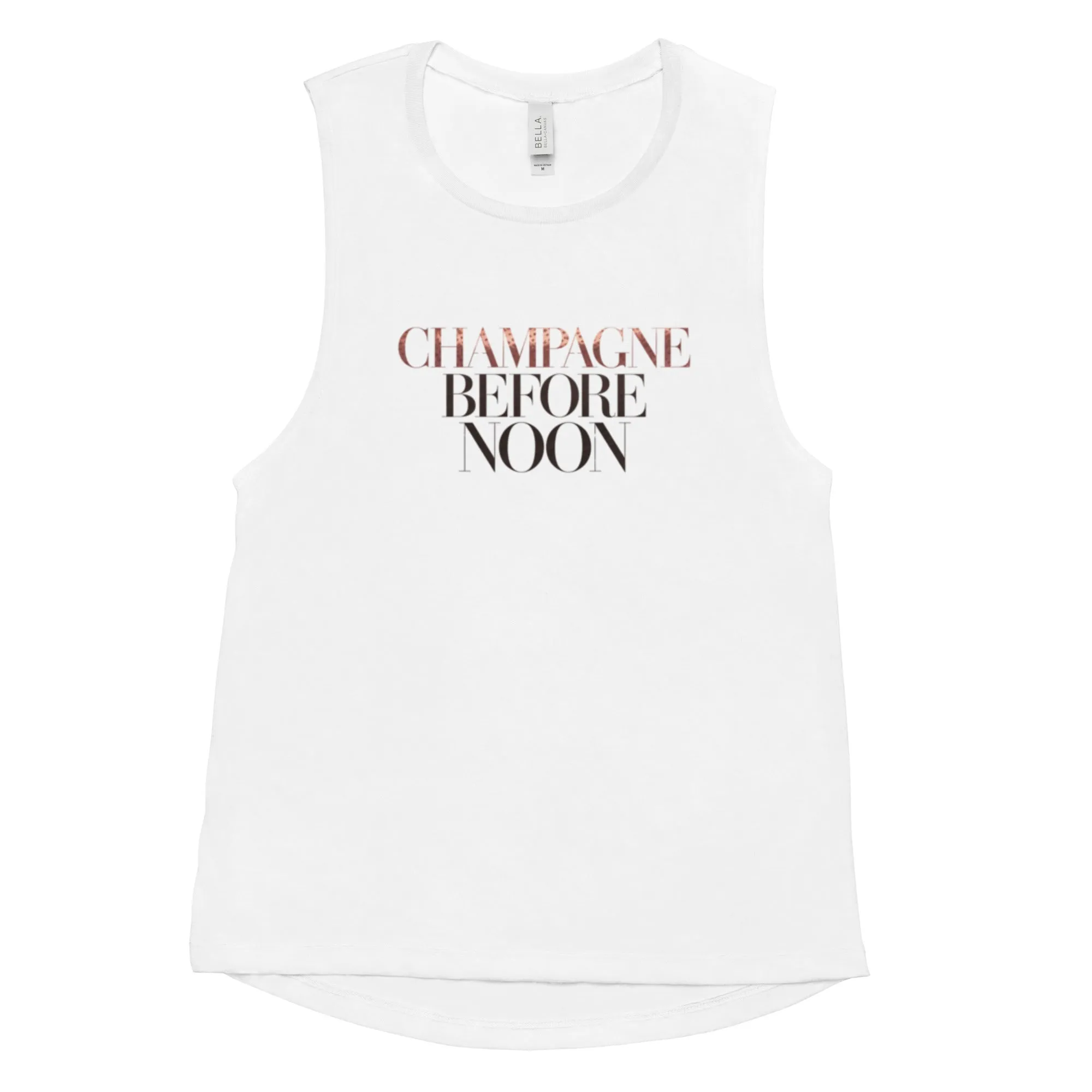 DUO MODERN "Champagne Before Noon" Ladies’ Muscle Tank