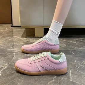 Elowen - Stylish Faux Suede Running Sneakers for Women