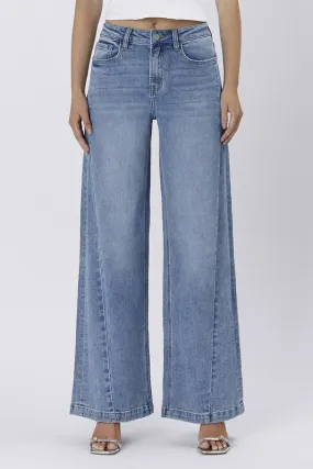 Enthuse High Rise Palazzo Jeans