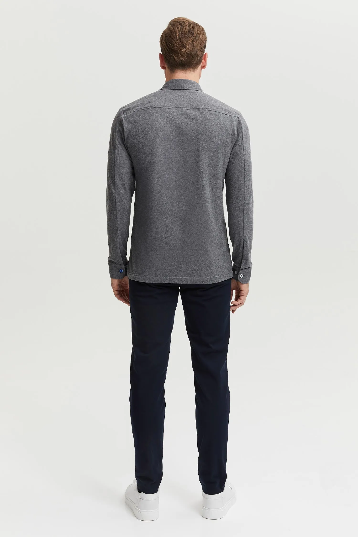 Hemmo Organic Cotton Jersey Shirt Grey