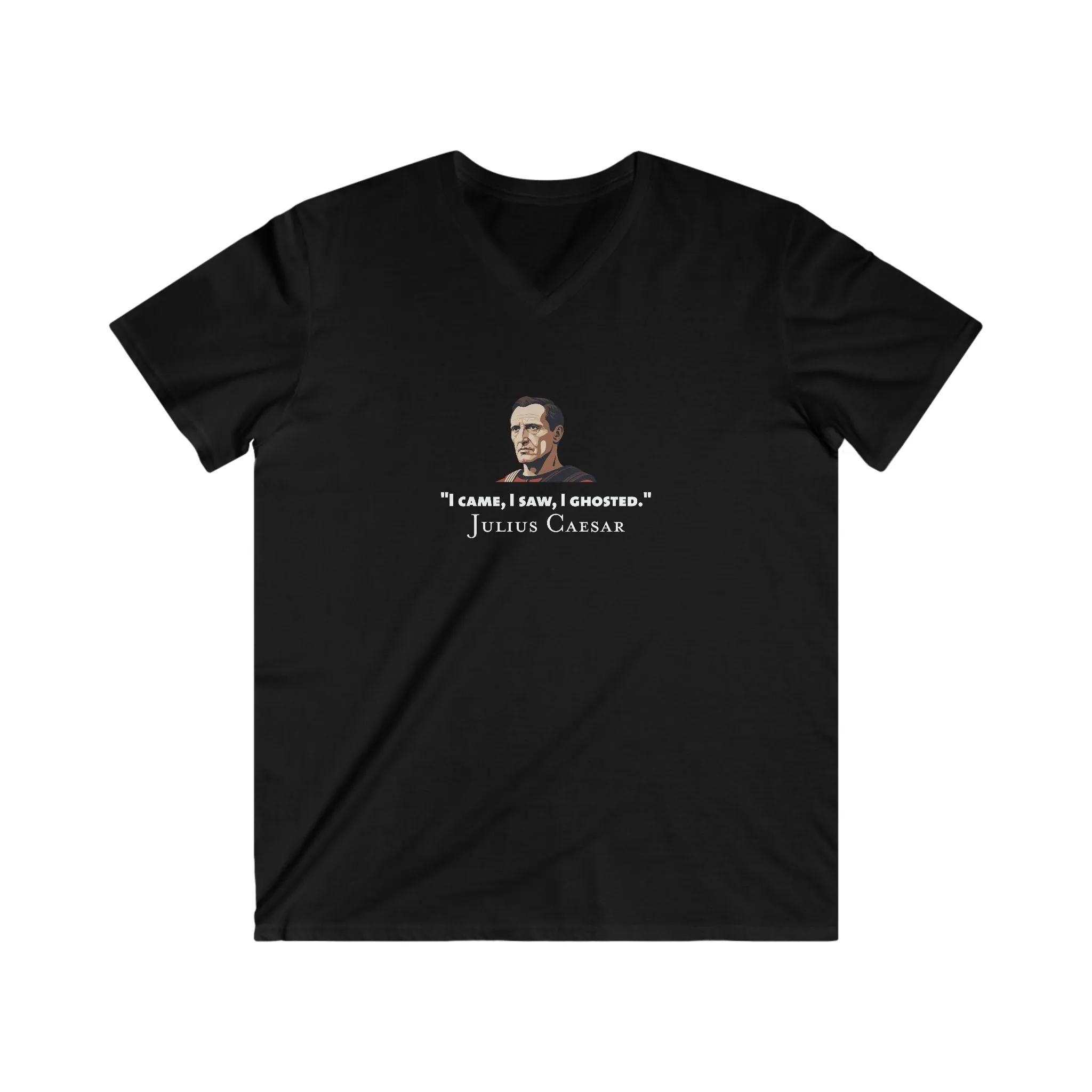 I Ghosted - Julius Caesar Men’s V-Neck Tee