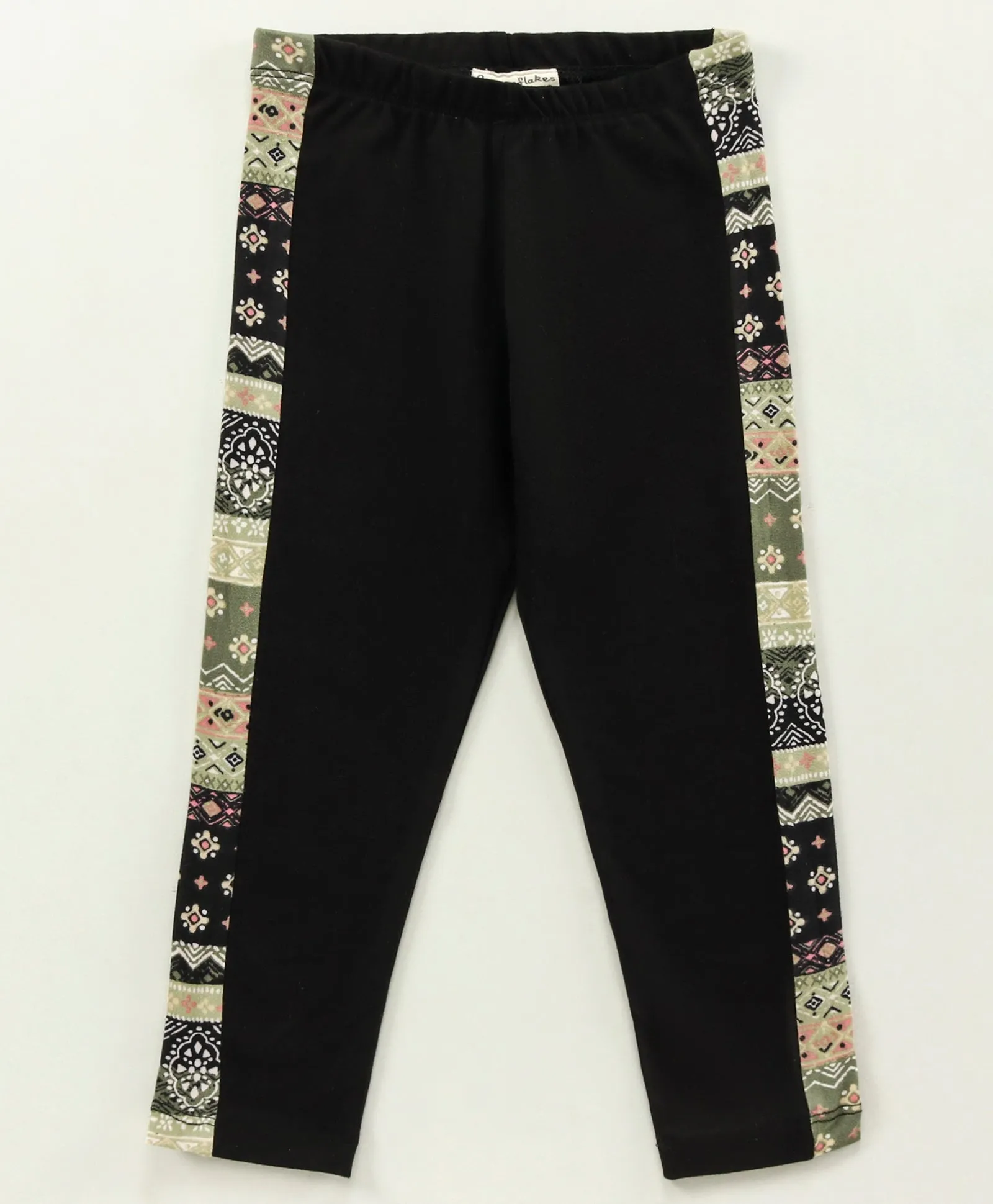 Jacquard Color Block Top Leggings Set