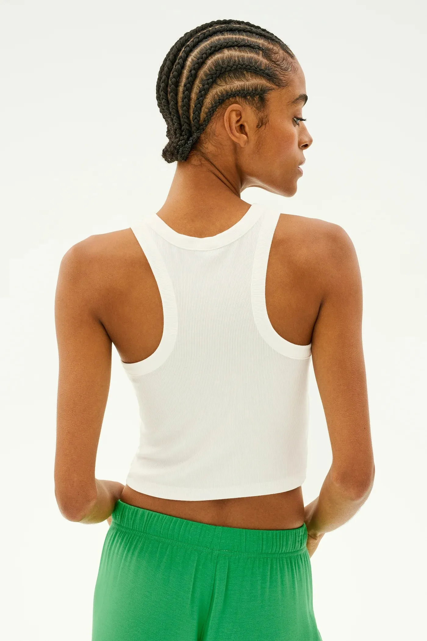 KIKI RIB CROP TANK