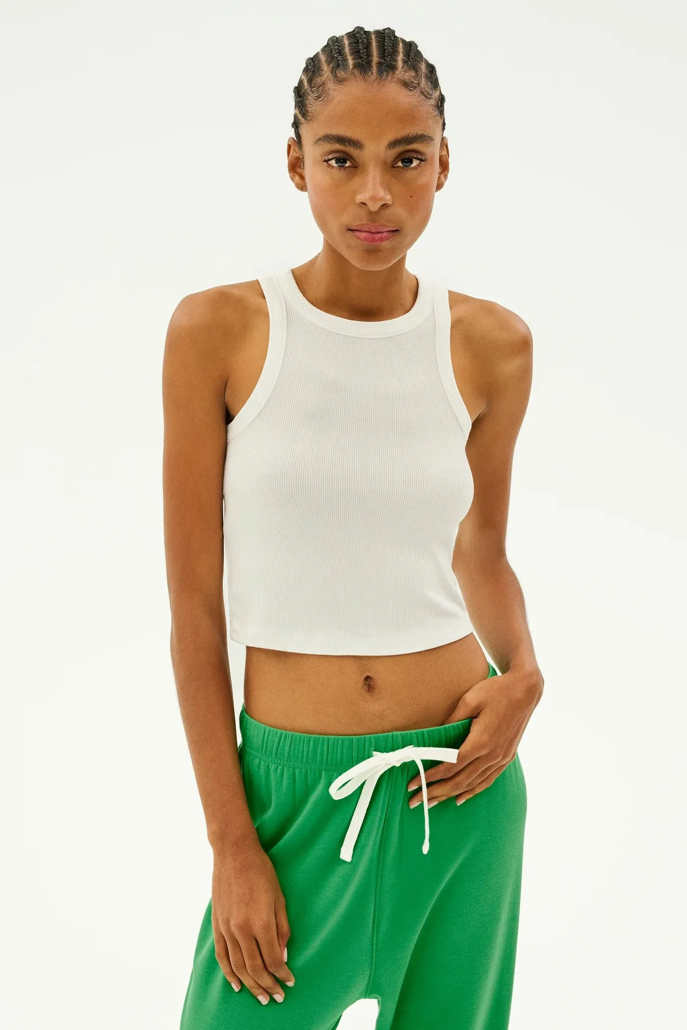 KIKI RIB CROP TANK