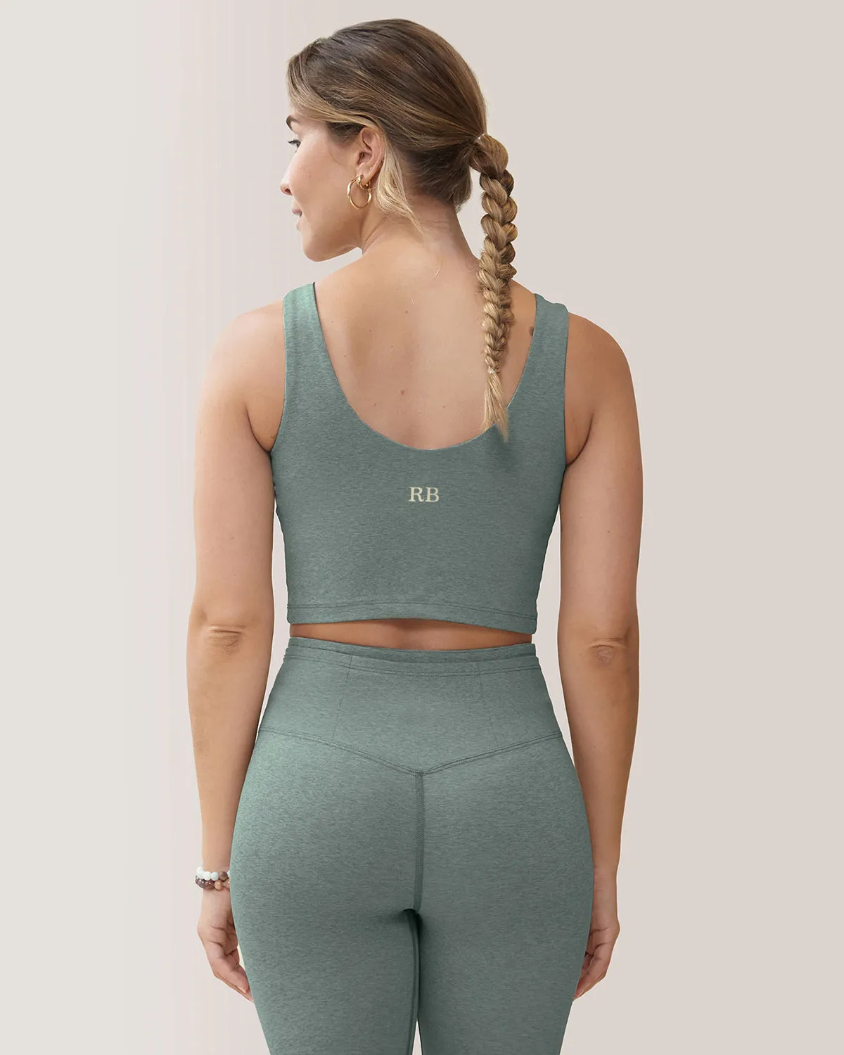 Let it be Tank Top - Teal