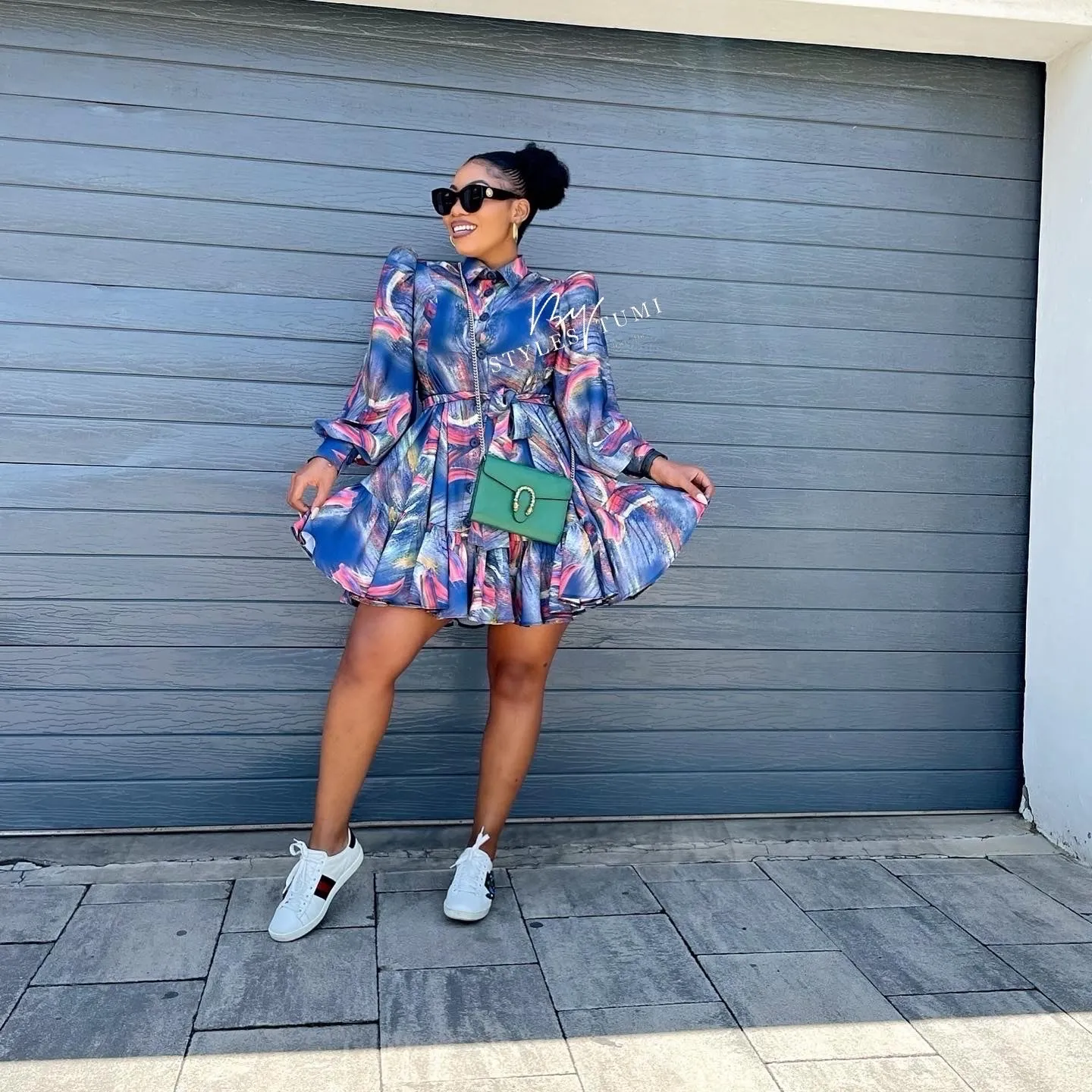 Long sleeve multicoloured summer medley