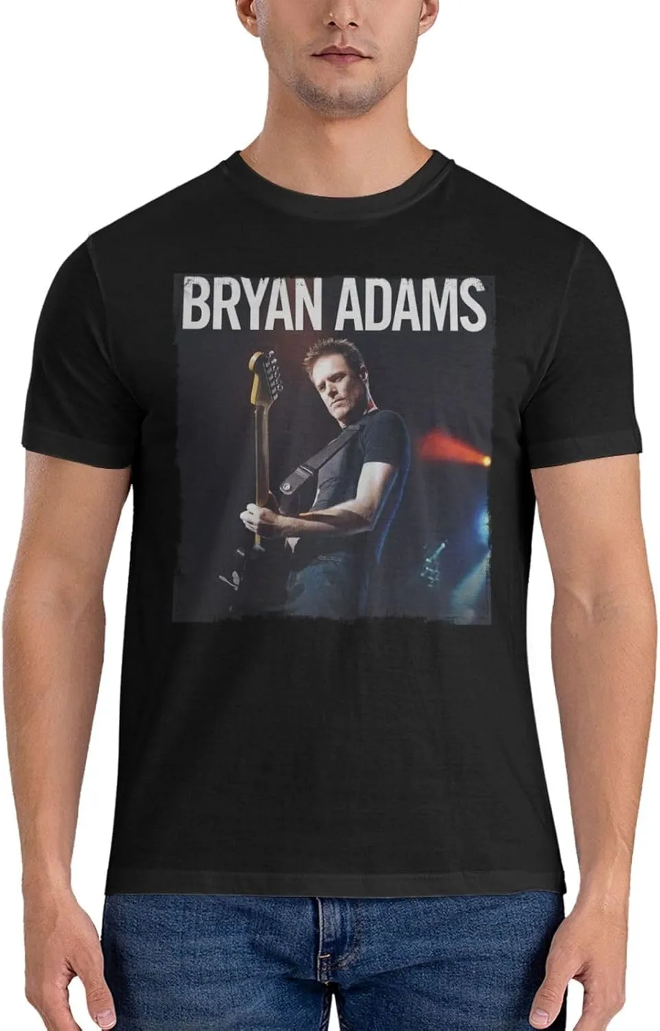 Men T Shirt Short Sleeve Crewneck Tee Summer Beach Tops Comfortable Cotton Shirt