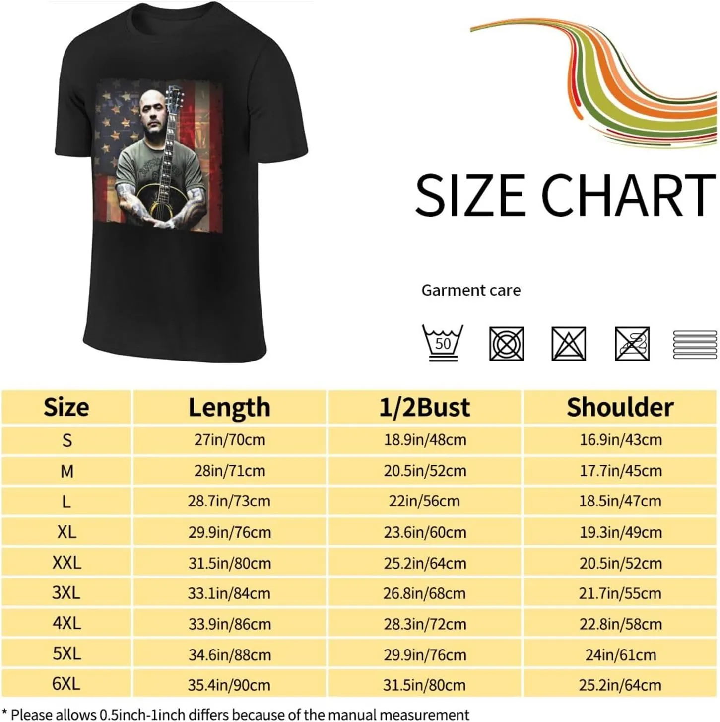 Men T Shirt Short Sleeve Crewneck Tee Summer Beach Tops Comfortable Cotton Shirt