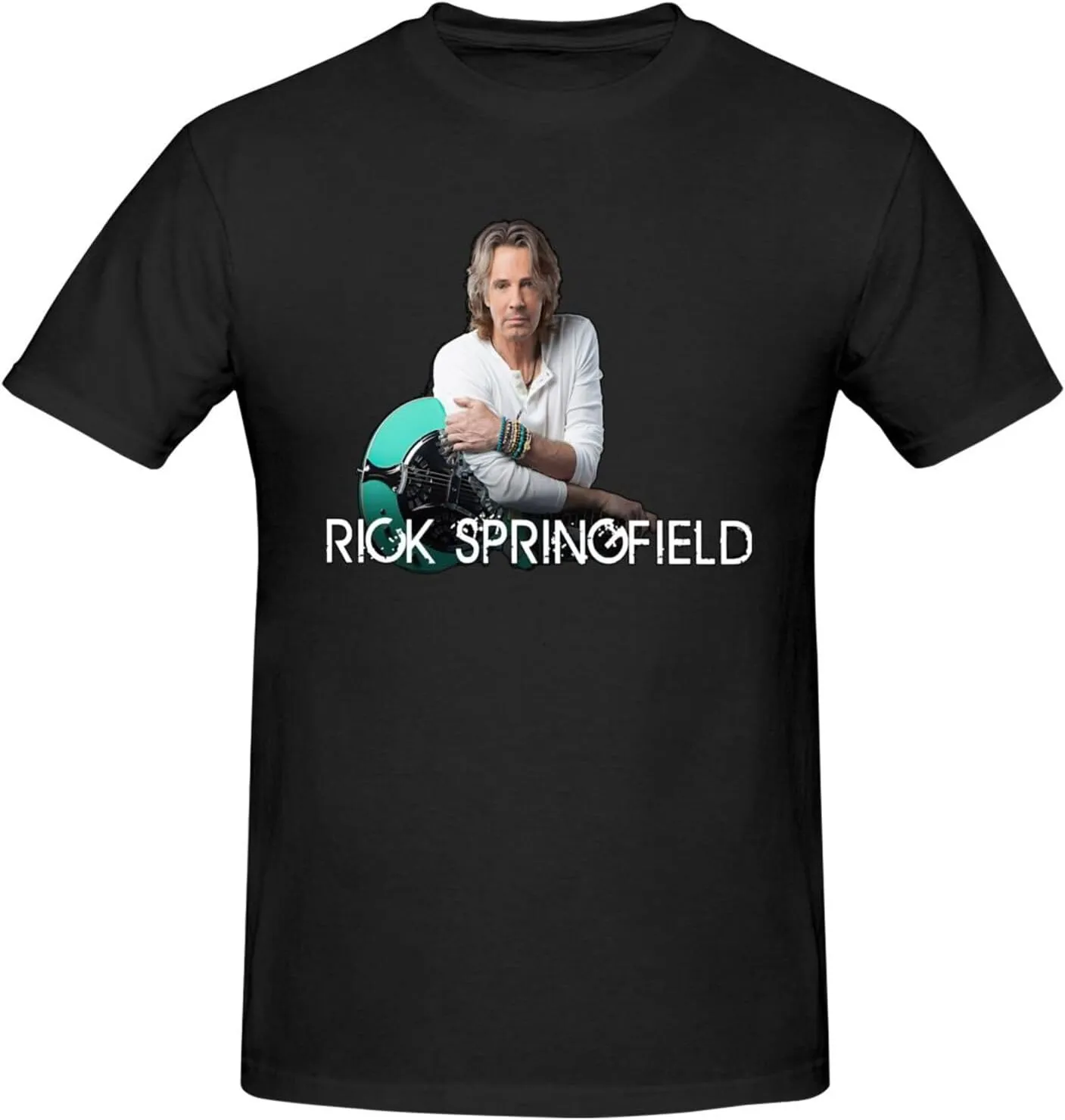 Men T Shirt Short Sleeve Crewneck Tee Summer Beach Tops Comfortable Cotton Shirt