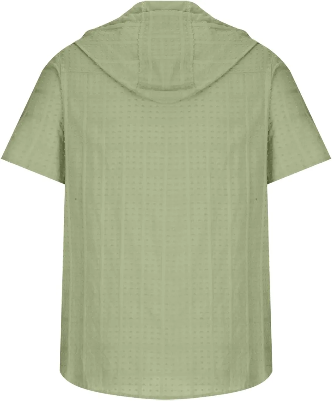 Mens Comfortable Zip Up Hoodie Short Sleeve Lightweight Cotton Zipper Casual Fashion Slim-fit Drawstring Top Shirts
