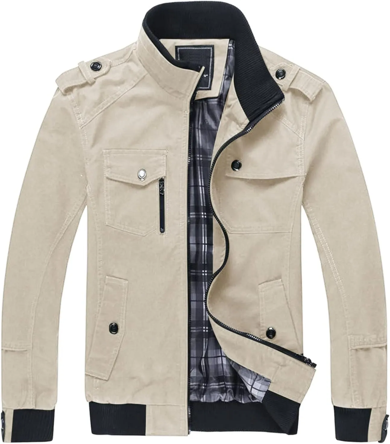Mens Down Hoodie Jackets Pocket Cardigan Zipper Sweater Jacket Fleece Sweatshirts Breathable Long Sleeve Jacket