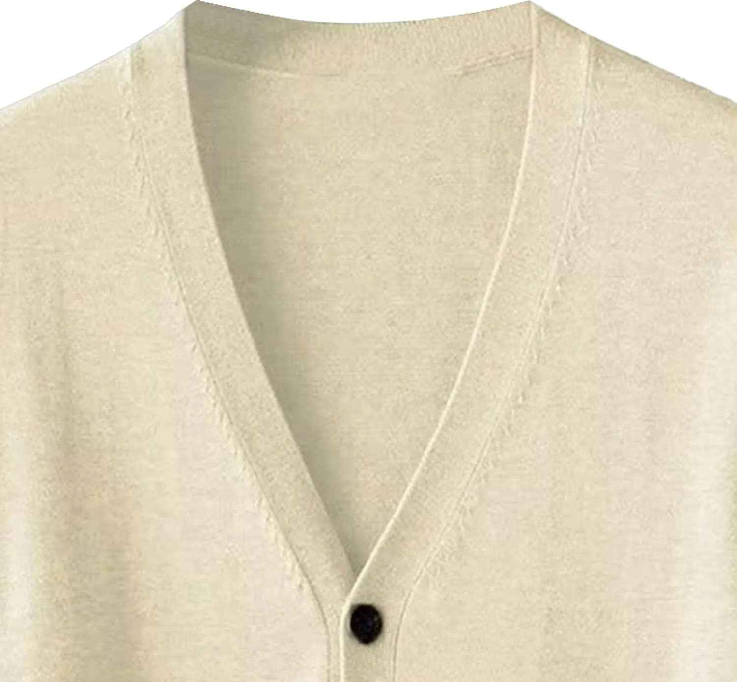 Mens Lightweight Sweater V-Neck Jacket Breathable Buttons Knited Cardigan Comfortable Soft Outerwear