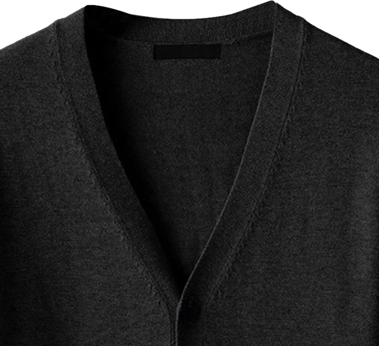 Mens Lightweight Sweater V-Neck Jacket Breathable Buttons Knited Cardigan Comfortable Soft Outerwear