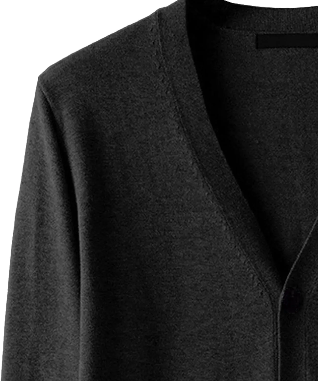 Mens Lightweight Sweater V-Neck Jacket Breathable Buttons Knited Cardigan Comfortable Soft Outerwear