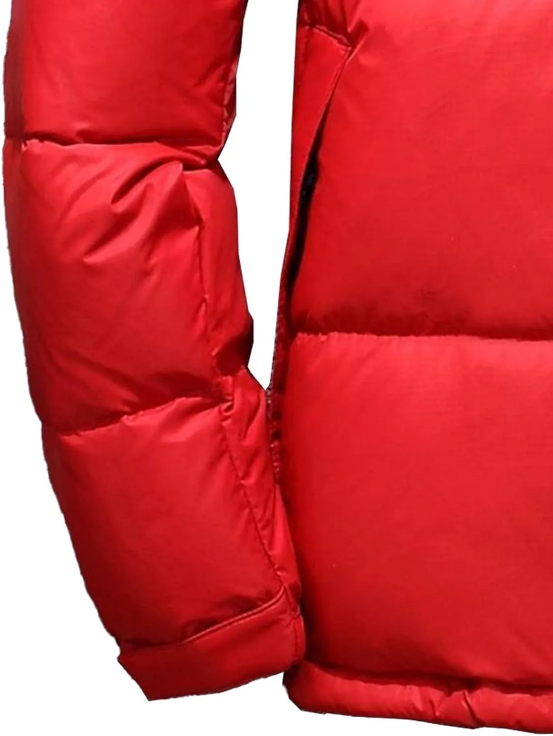 Mens Retro Bubble Puffer Jacket Stylish Stand Collar Duck Down Coats Short Casual Color Down Jackets