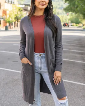 Micro Bambü Smoke Cardigan