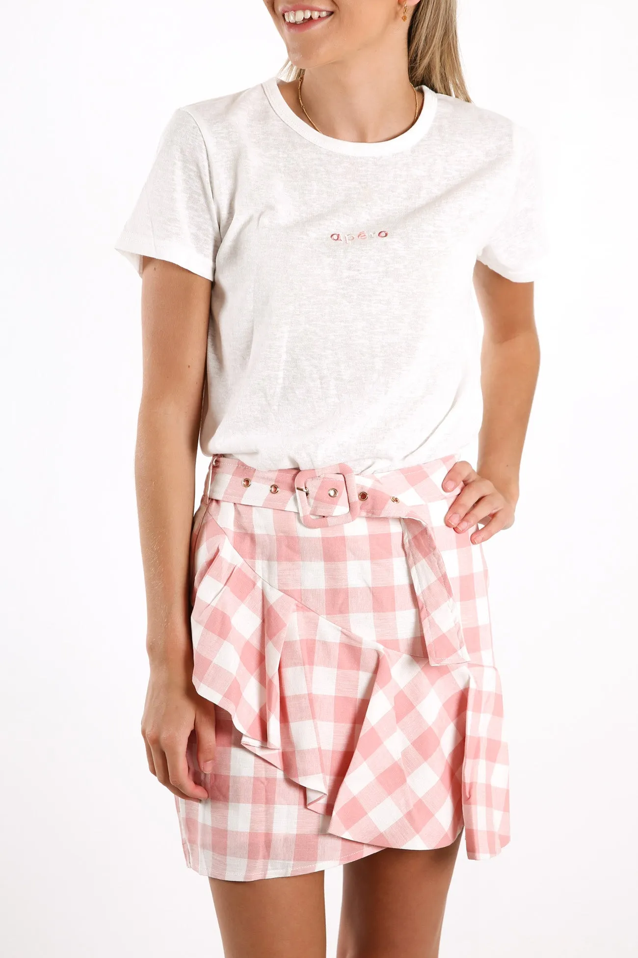 Mini Embroidered Femme Tee
