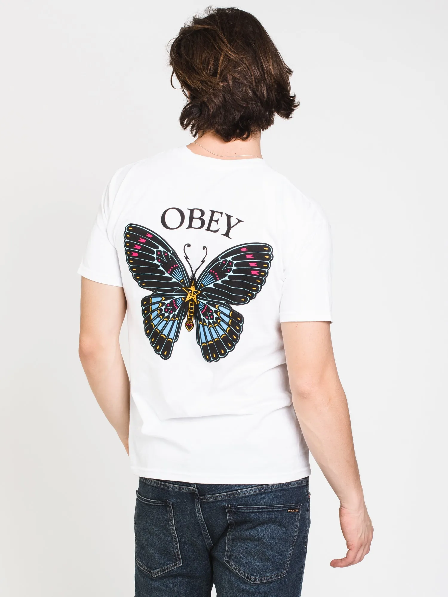 OBEY FLY AWAY T-SHIRT  - CLEARANCE