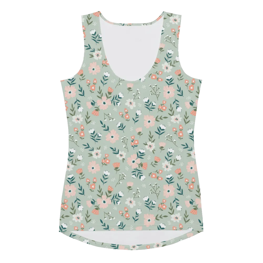 Printer Tank Top_Soft Summer