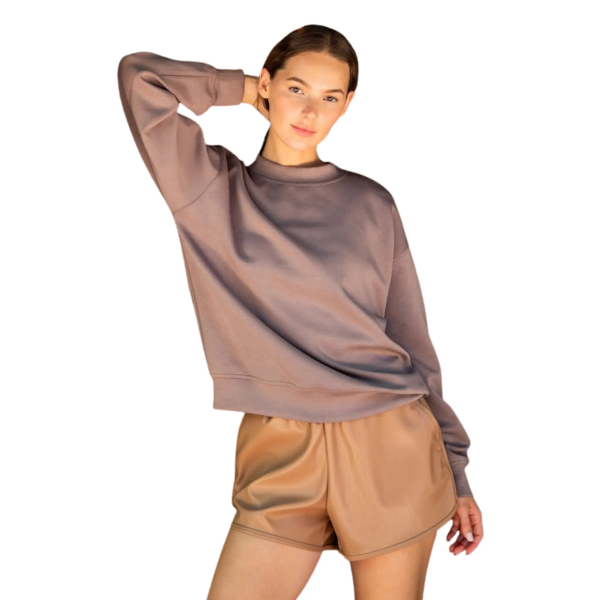 PU Leather Shorts