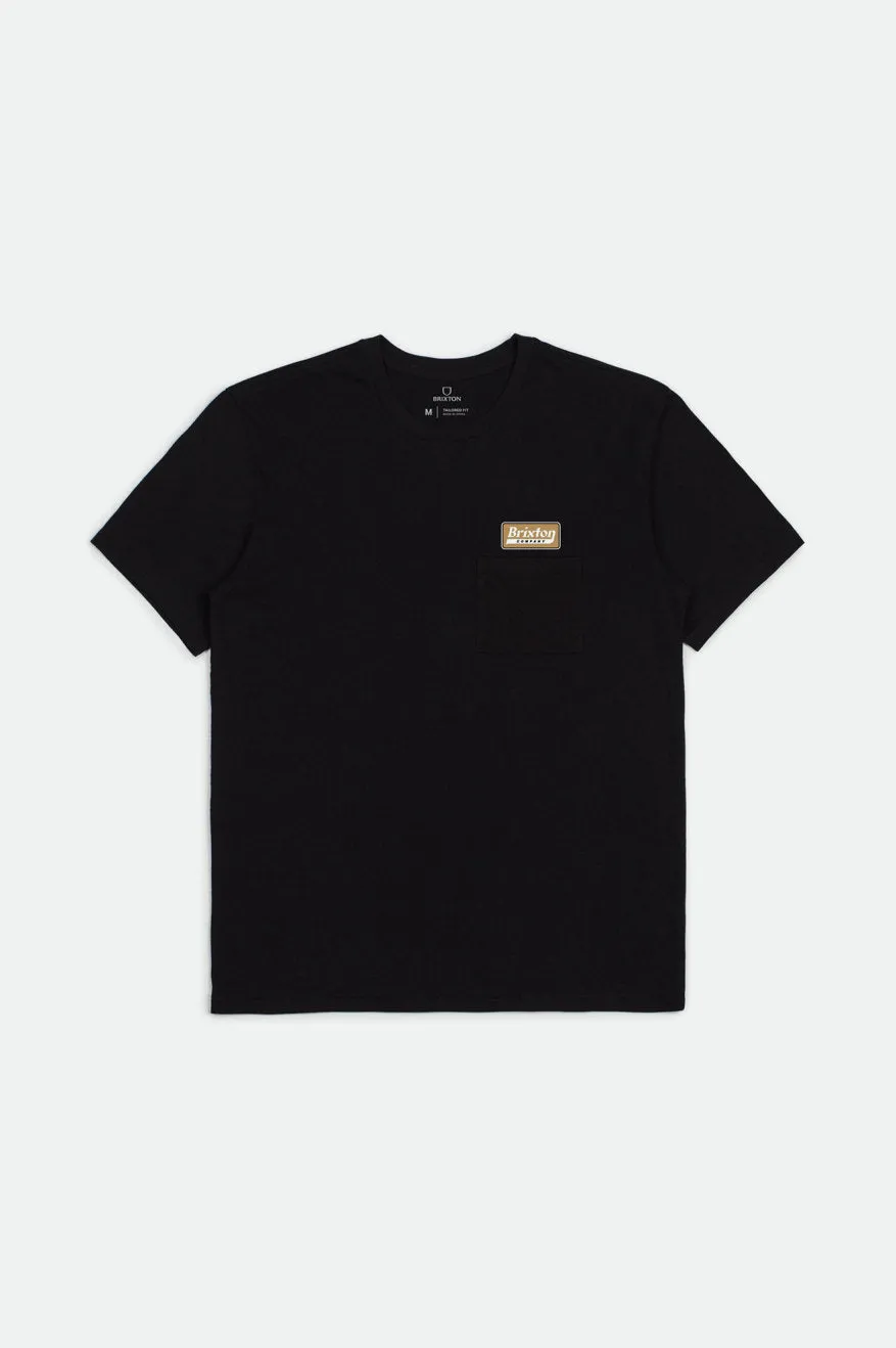 Steadfast S/S Pocket Tee - Black