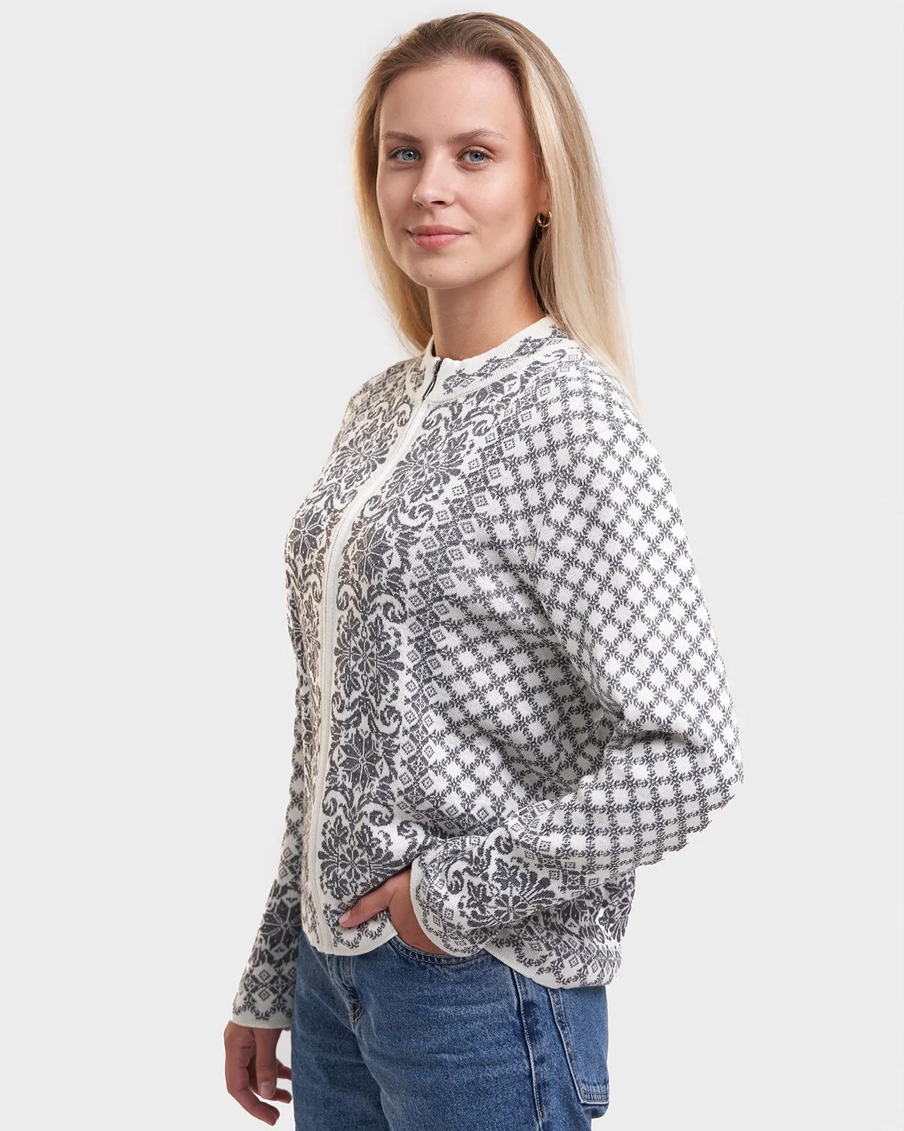 Varbla zipper cardigan