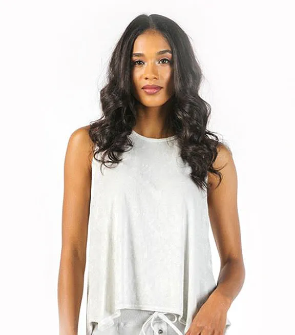 Velour Soft 'Tulip' Tank