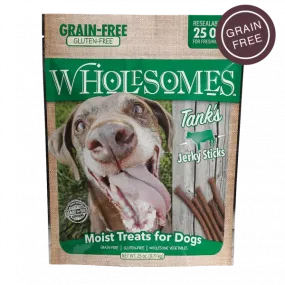 Wholesomes Tank's Jerky Sticks 25-oz Bag, Dog Treat