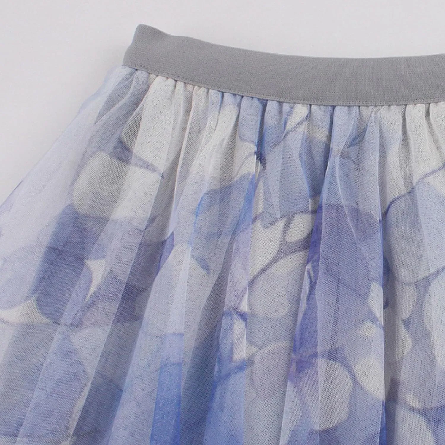 Women Summer Boho Skirts Elastic Waist Floral Beach Maxi Skirt Flowy Pleated Bohemian Skirts Cruise Outfits