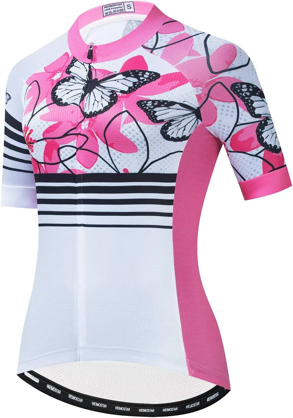 Women's Cycling Jersey, Short Sleeved Bike Shirt Mountain Jersey Comfortable Quick Dry Wear Top