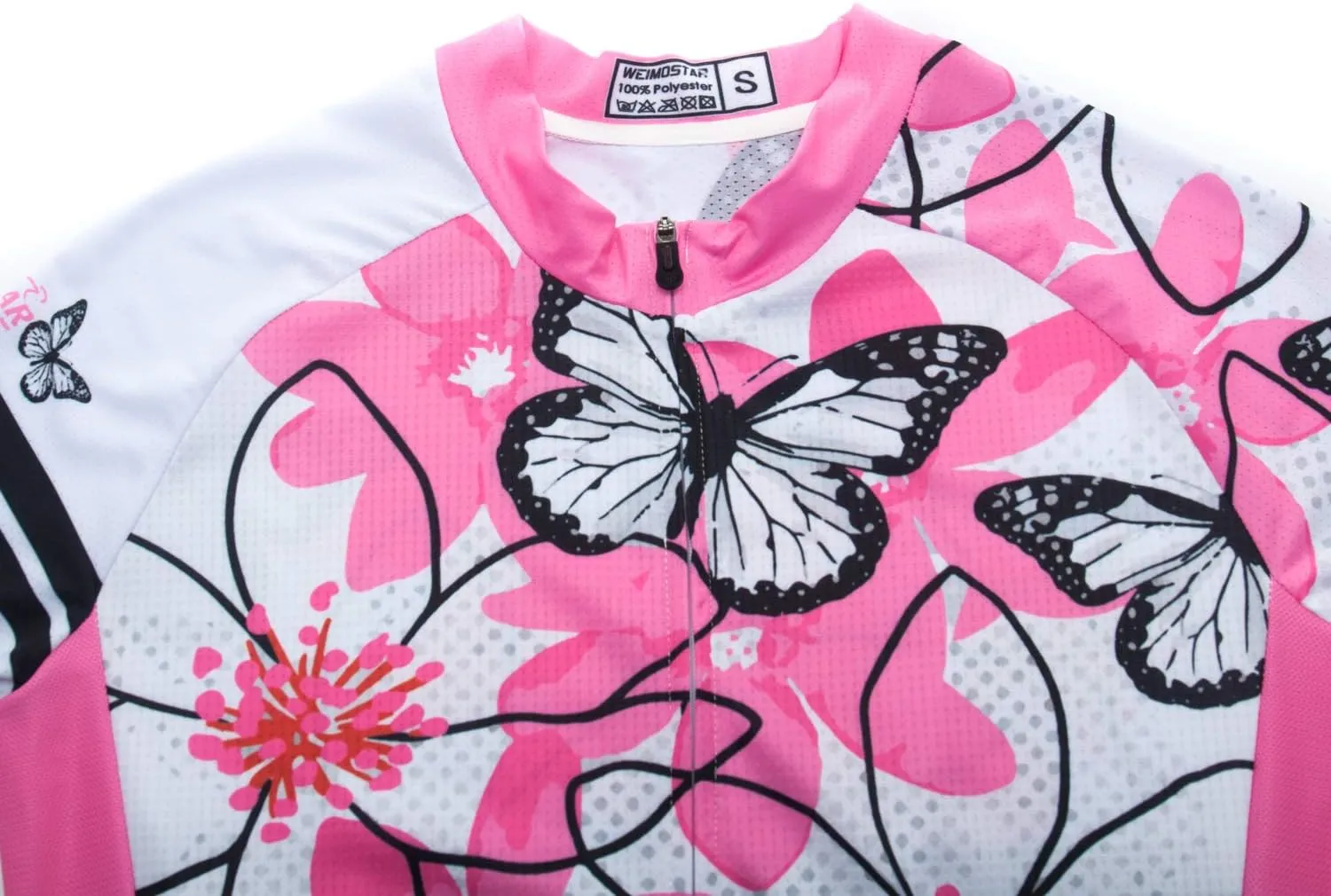 Women's Cycling Jersey, Short Sleeved Bike Shirt Mountain Jersey Comfortable Quick Dry Wear Top