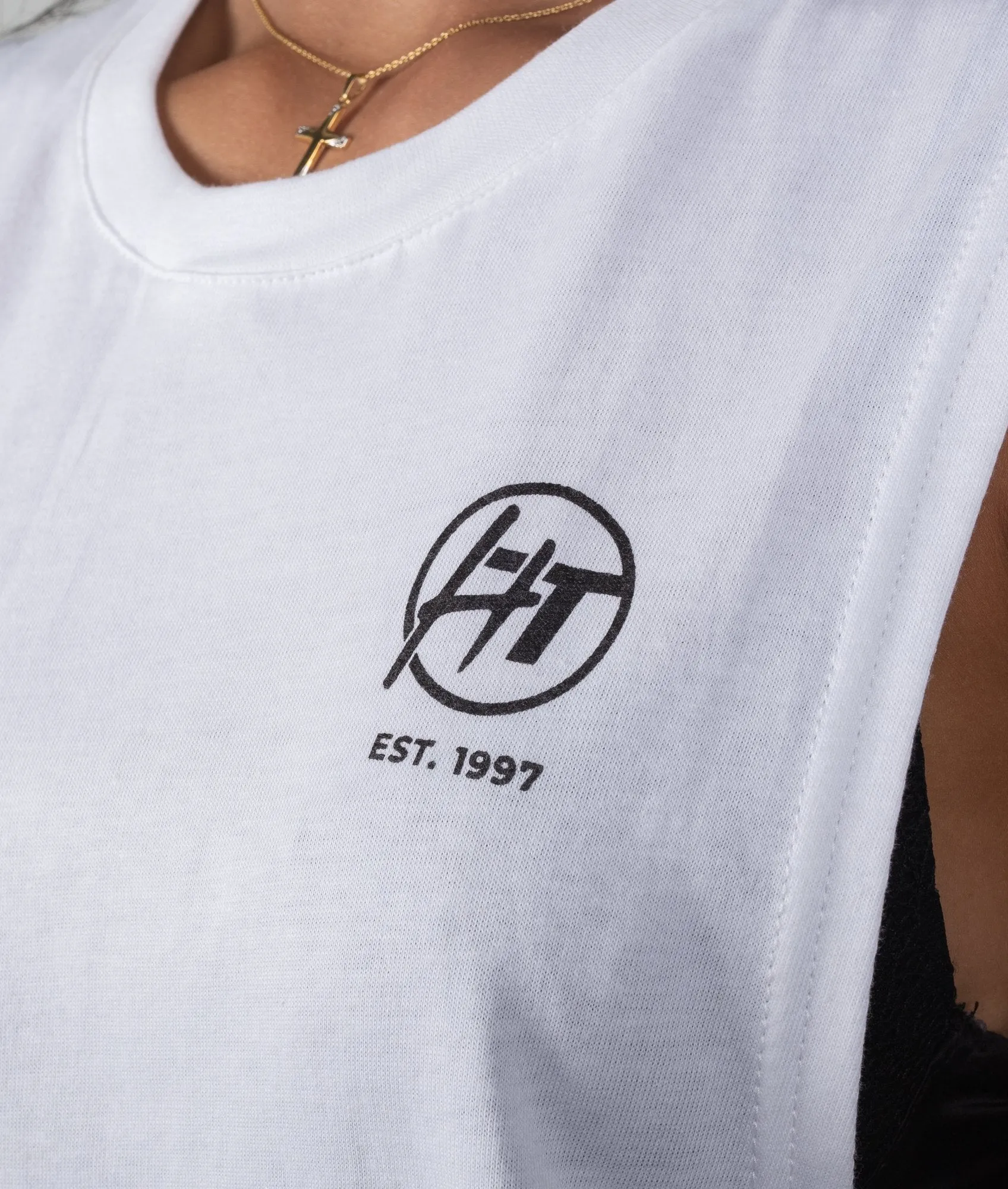 Womens HTxJPN Crossing Tank - White
