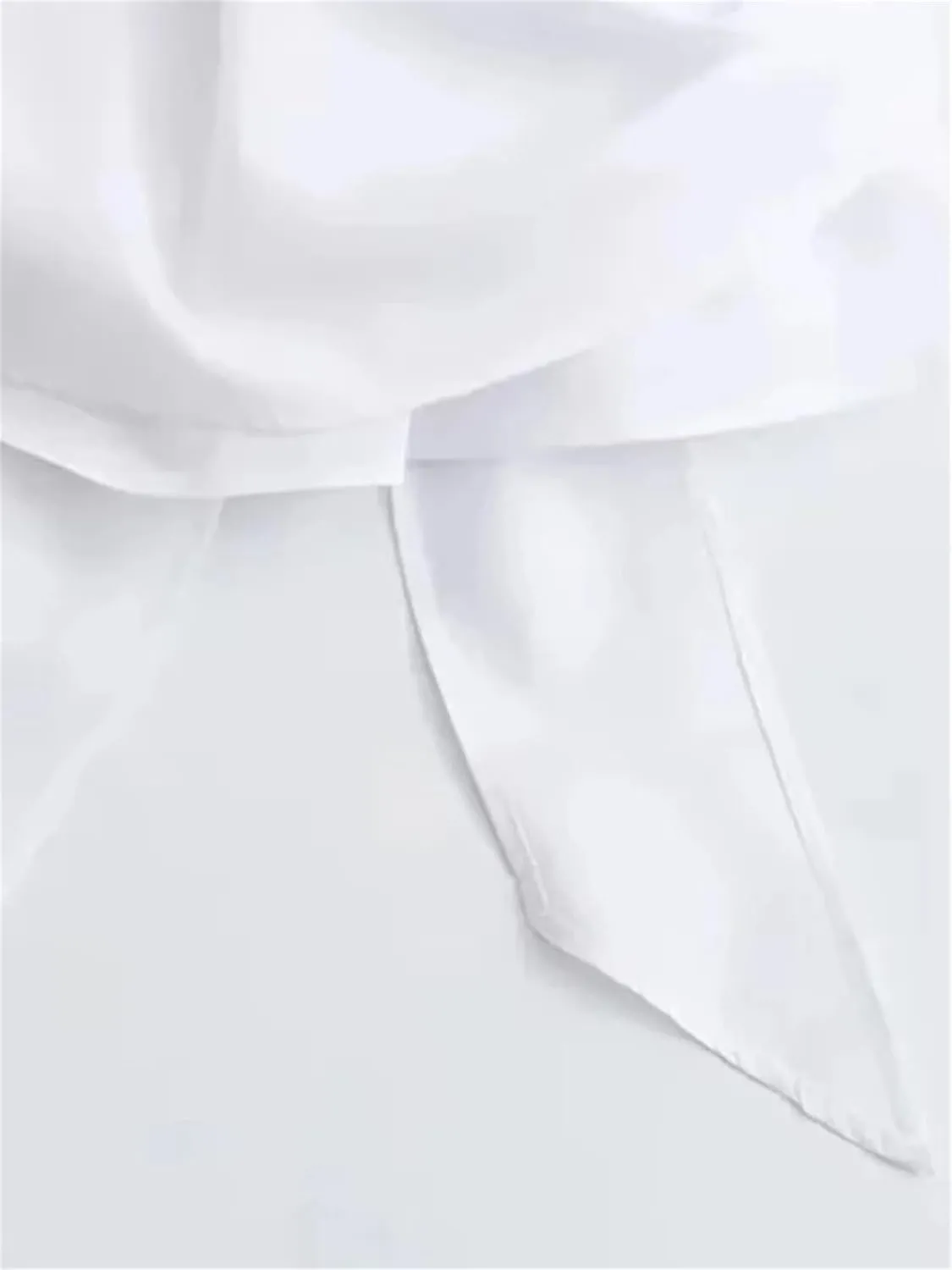 Women's Long Sleeve Kimono Shirt Bow Tie Front Button Shirt Lightweight Chic Tops