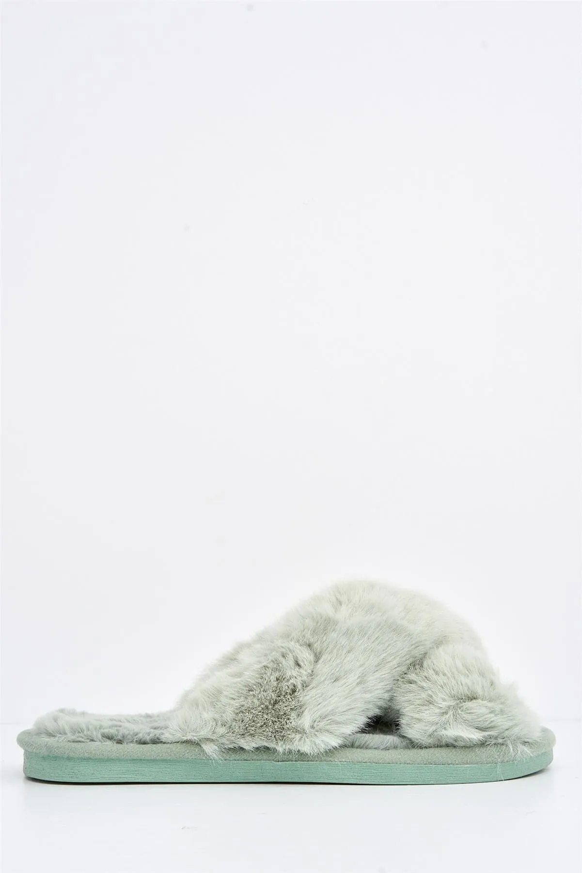 Zhuzh Fluffy Knot Slider in Mint